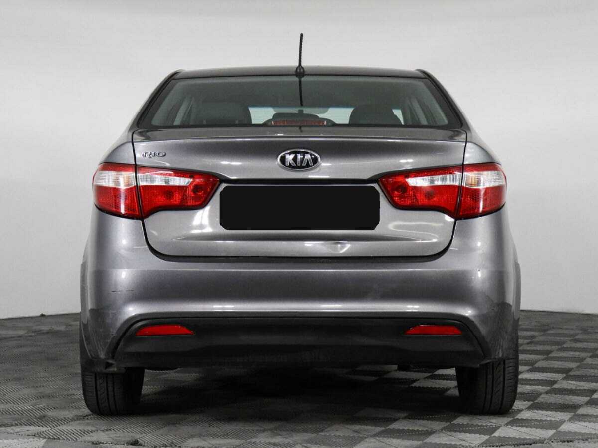 Kia Rio 4-speed, 2013 Фото №6