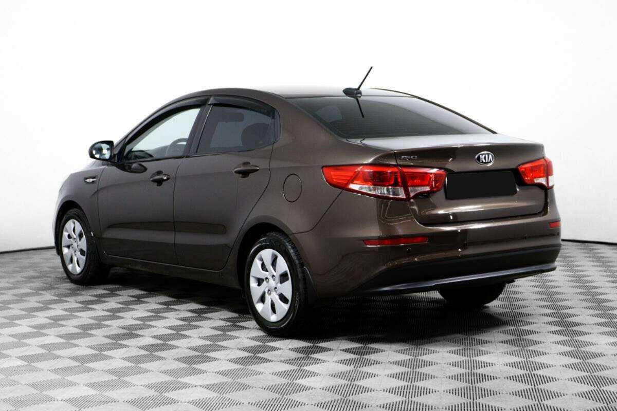 Kia Rio, 2016 Фото №7