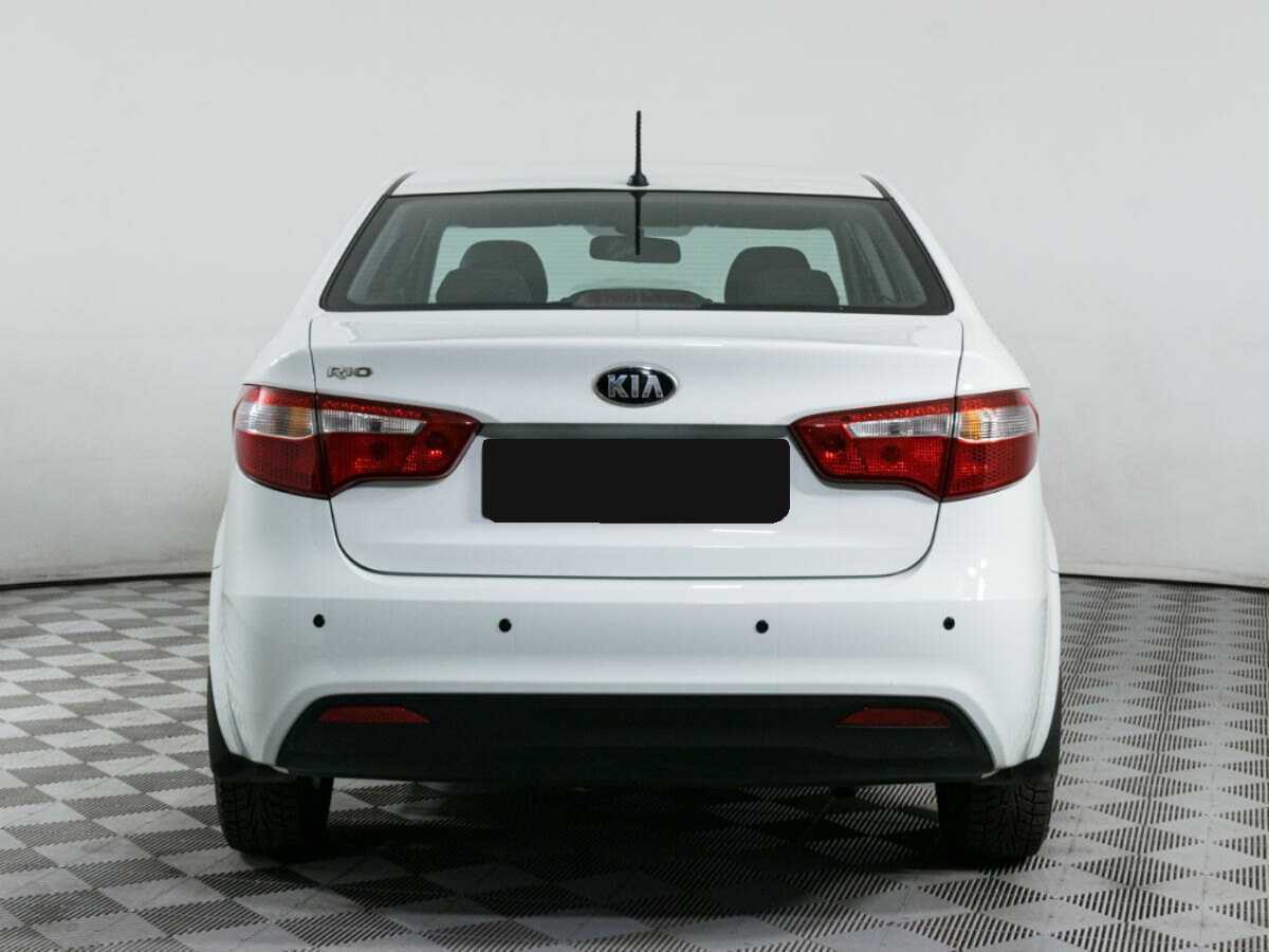 Kia Rio 4-speed, 2013 Фото №5