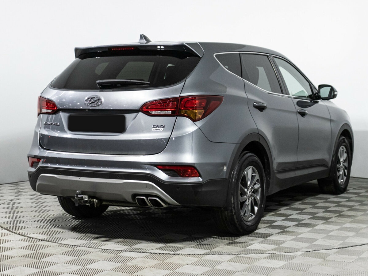 Hyundai Santa Fe III Рестайлинг, 2017 Фото №12