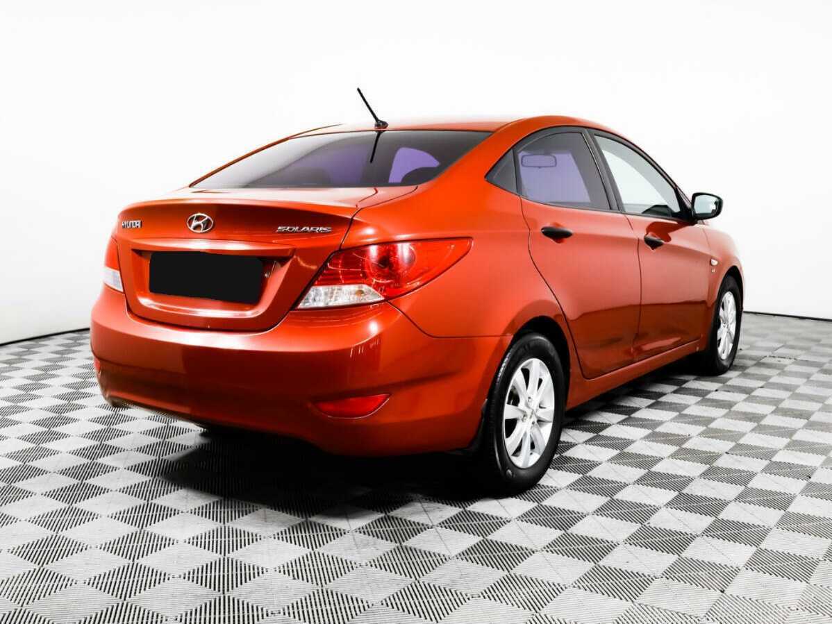 Hyundai Solaris, 2012 Фото №5