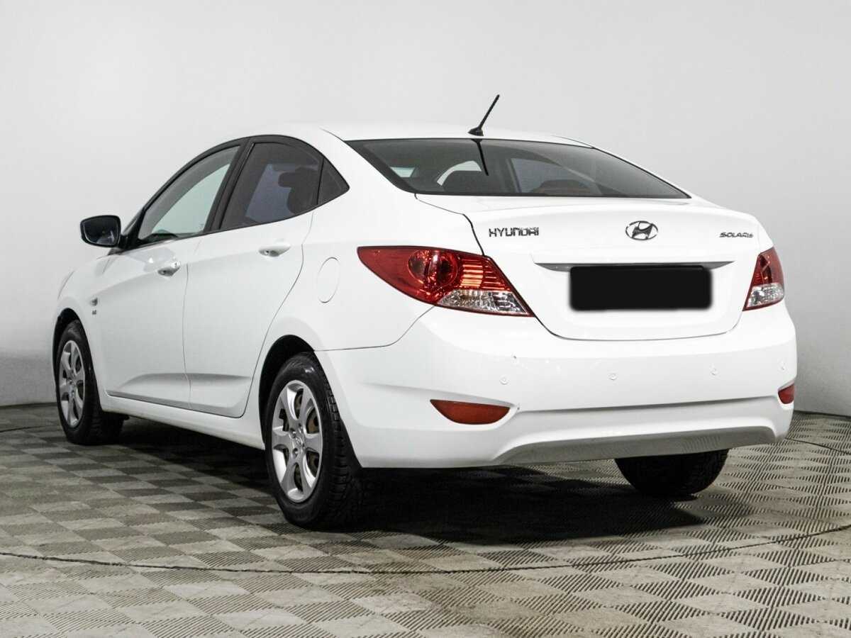 Hyundai Solaris, 2013 Фото №7