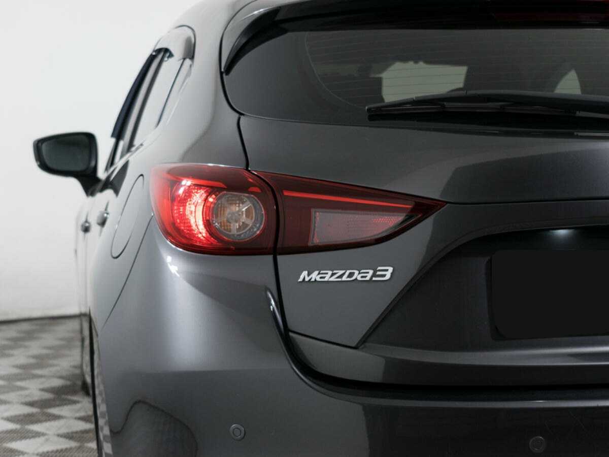 Mazda 3, 2018 Фото №14