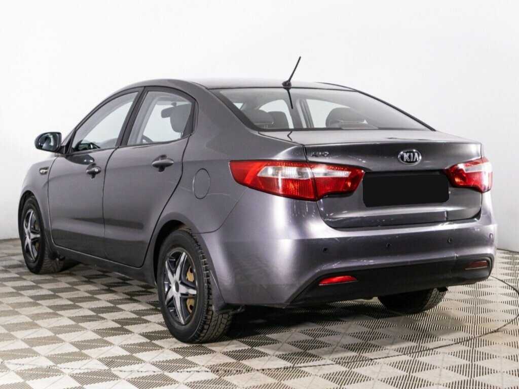 Kia Rio, 2013 Фото №7