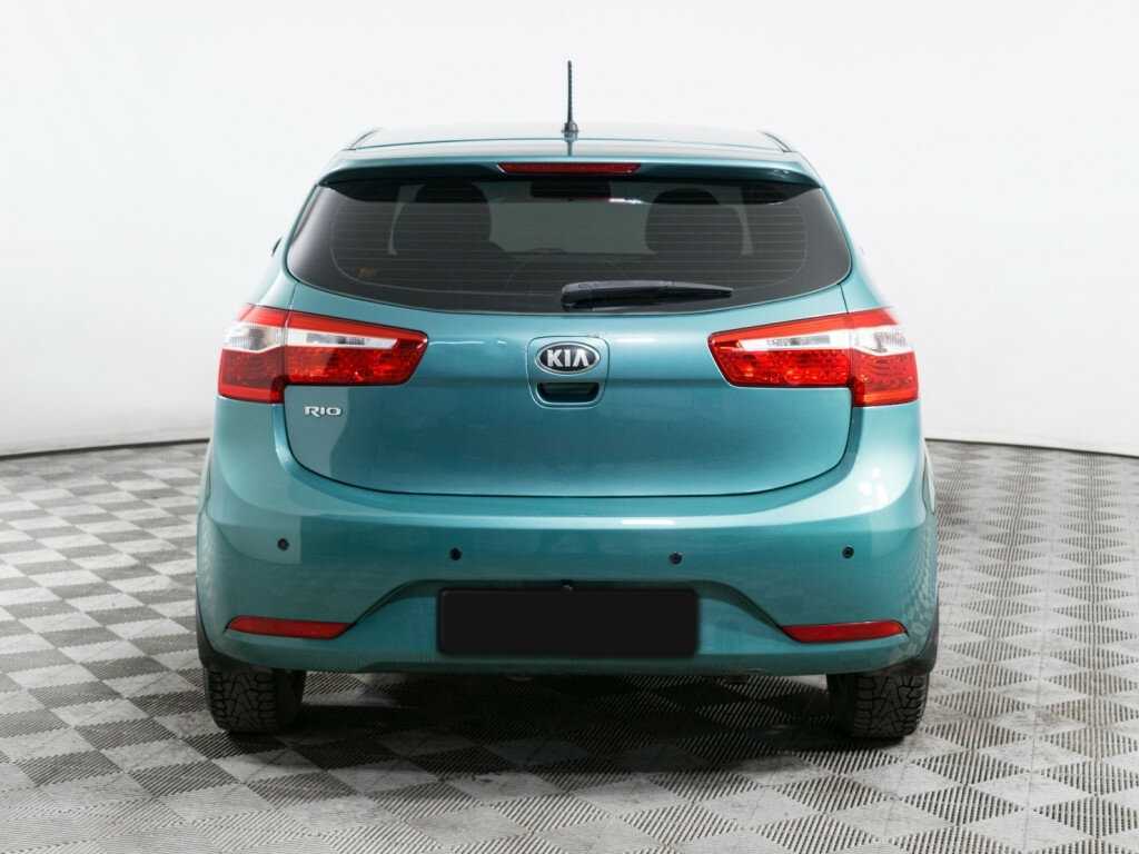 Kia Rio 4-speed, 2013 Фото №5