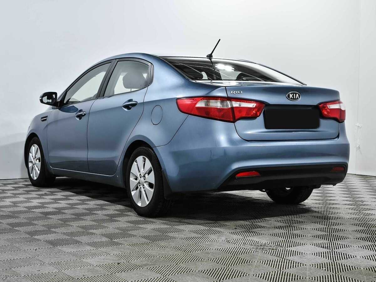 Kia Rio 5-speed, 2012 Фото №5