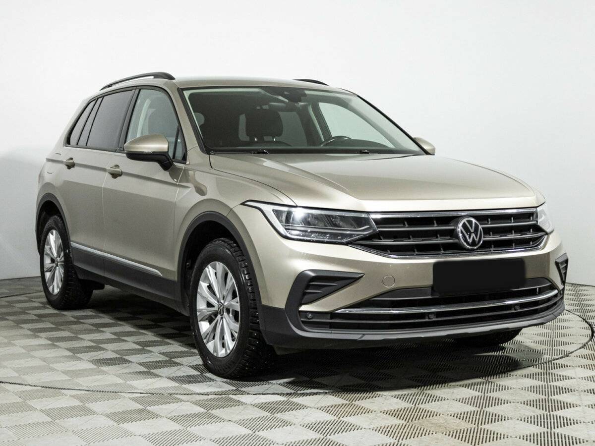 Volkswagen Tiguan II Рестайлинг, 2021 Фото №3
