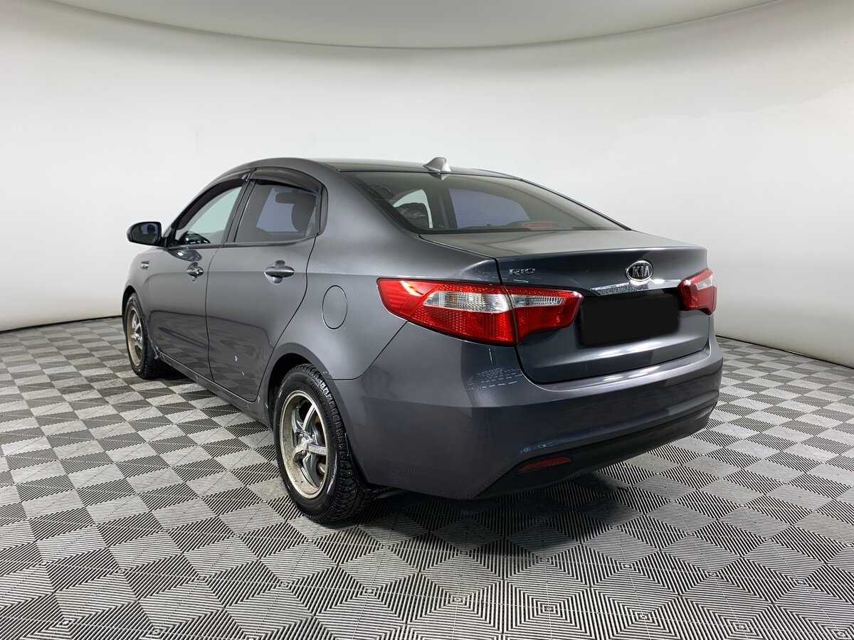 Kia Rio, 2012 Фото №7