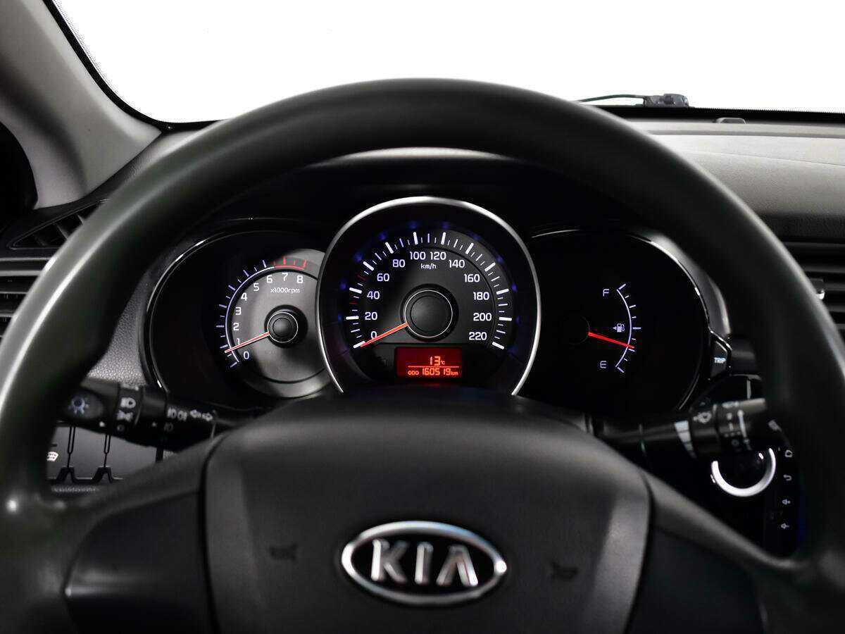 Kia Rio 5-speed, 2011 Фото №11