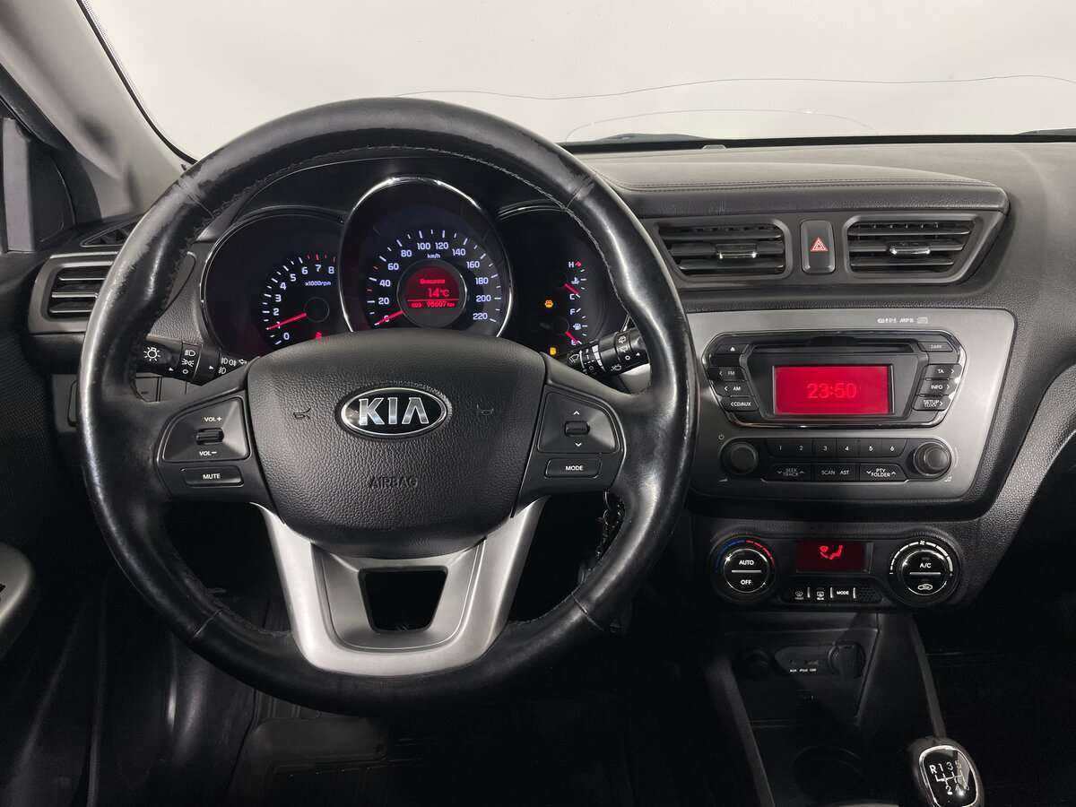 Kia Rio 6-speed, 2014 Фото №10