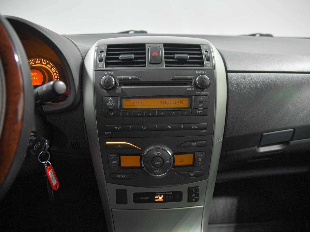 Toyota Corolla AMT, 2008 Фото №9