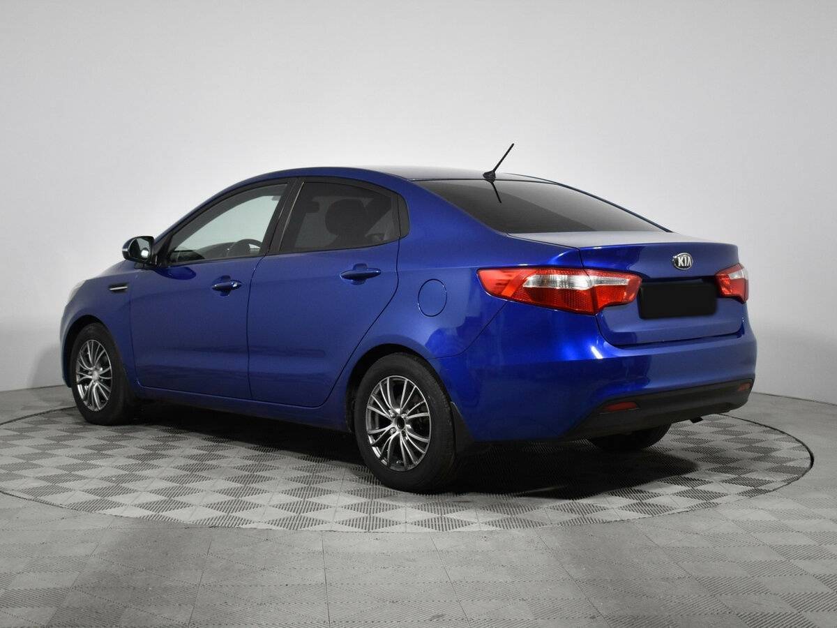 Kia Rio 5-speed, 2013 Фото №7