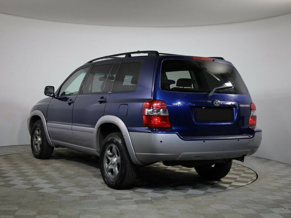 Toyota Highlander I (U20) Рестайлинг, 2003 Фото №3
