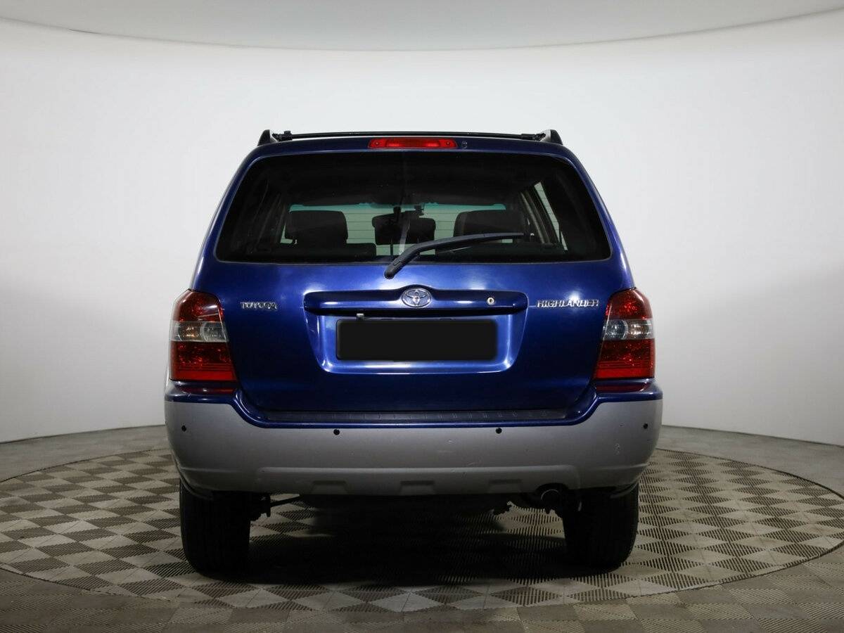 Toyota Highlander I (U20) Рестайлинг, 2003 Фото №4
