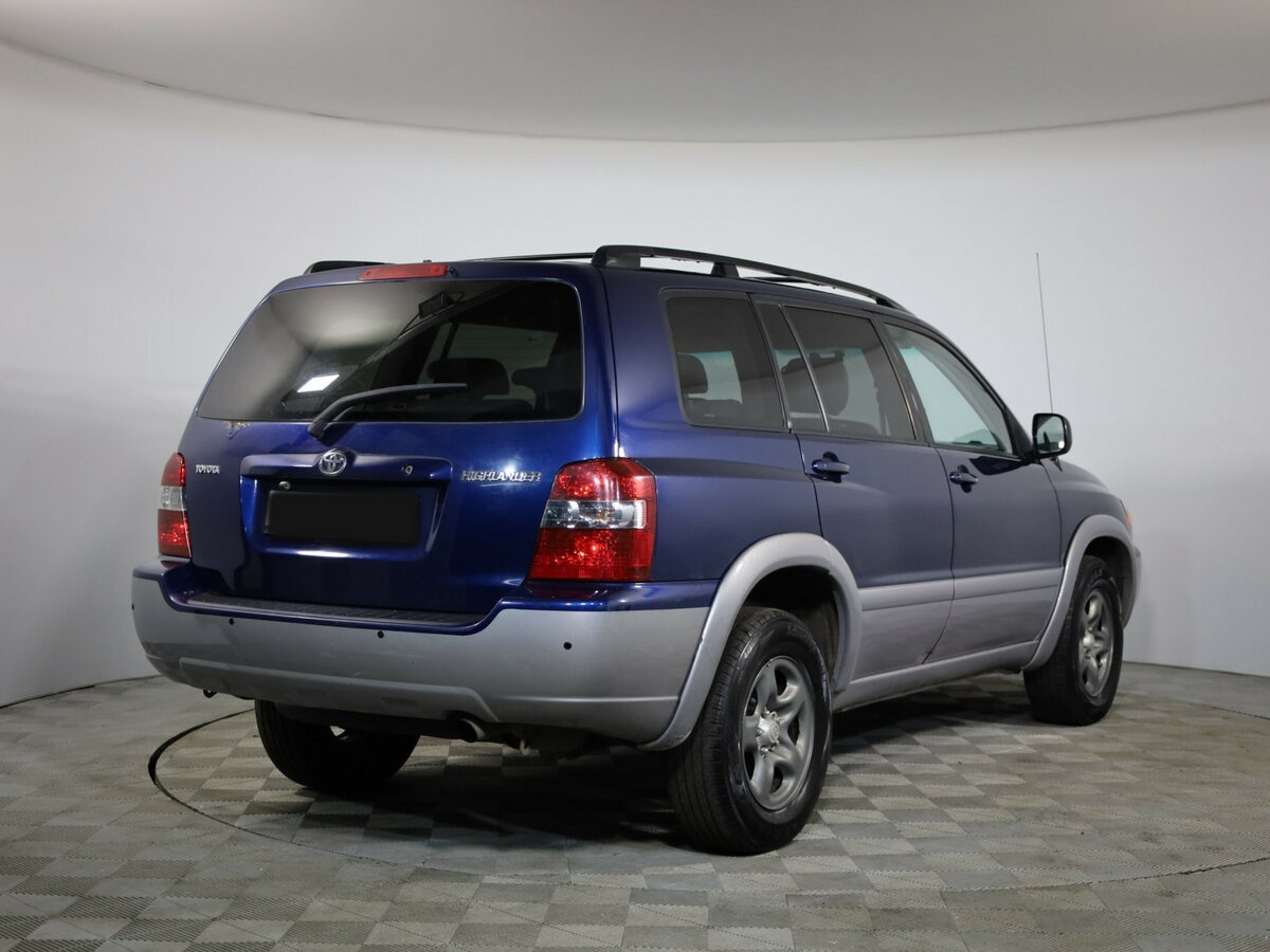 Toyota Highlander I (U20) Рестайлинг, 2003 Фото №5