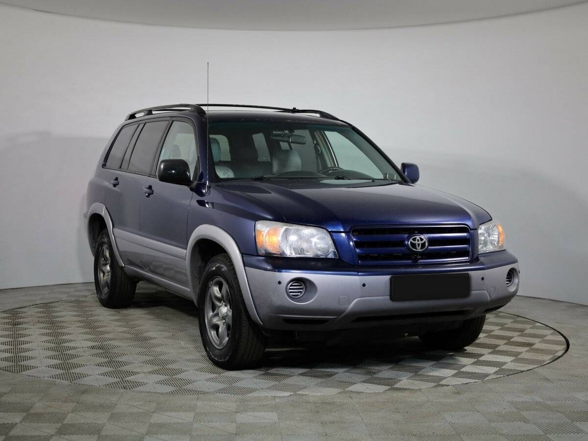 Toyota Highlander I (U20) Рестайлинг, 2003 Фото №7