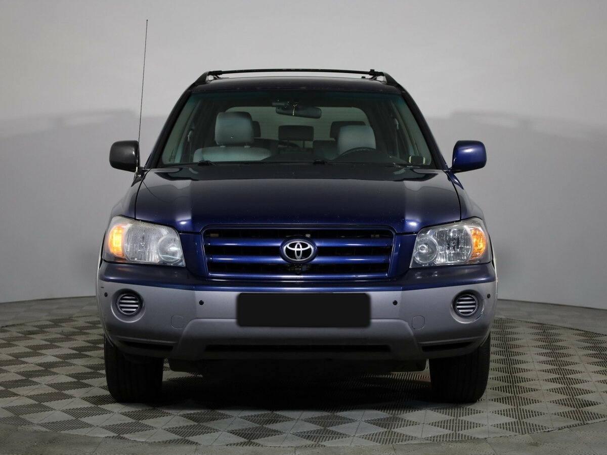 Toyota Highlander I (U20) Рестайлинг, 2003 Фото №8